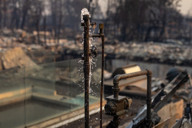 Powerful Winds Fuel Multiple Fires Across Los Angeles Area