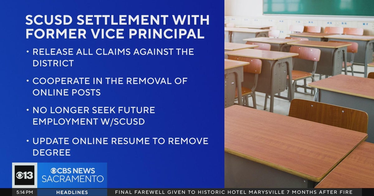 Sacramento City Unifieds settlement with former vice principal draws backlash