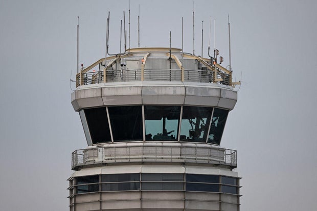 Reagan National Airport air control tower