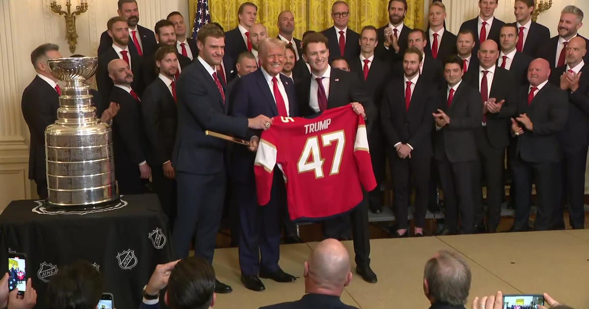 Trump hosts Stanley Cup champion Florida Panthers at White House