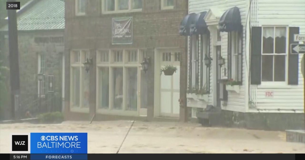Project to mitigate flooding in Ellicott City moves forward - CBS Baltimore