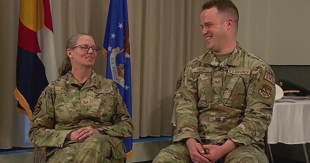 Mother and son are serving in same branch of Colorado Air National ...