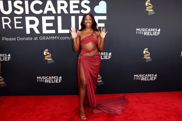 Coco Jones 2025 Grammys