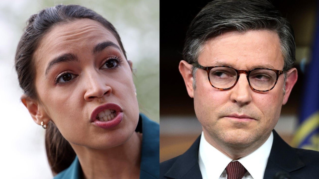 Ocasio-Cortez reacts to Trump's "horrific" Gaza plans, Johnson calls them  "bold" move