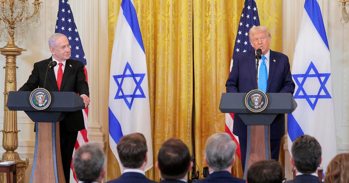 Trump says U.S. will "take over the Gaza Strip" during news conference with Netanyahu