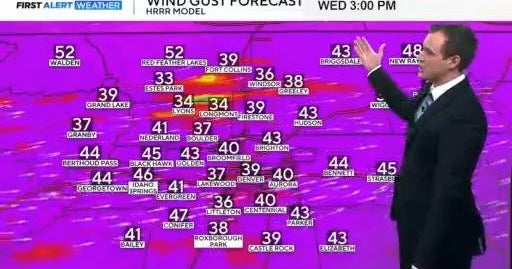 Windy but mild in Denver on Wednesday - CBS Colorado