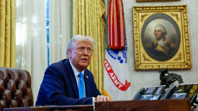 President Signs Executive Orders At The White House