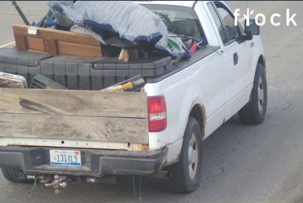 white pickup truck 