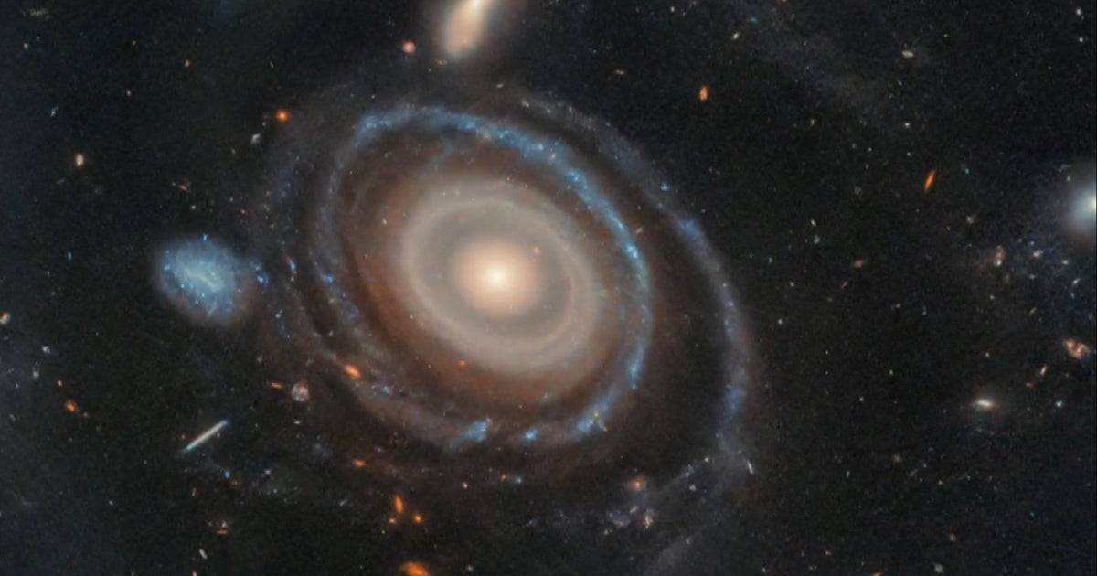Hubble Telescope captures cosmic collision from 50 million years ago