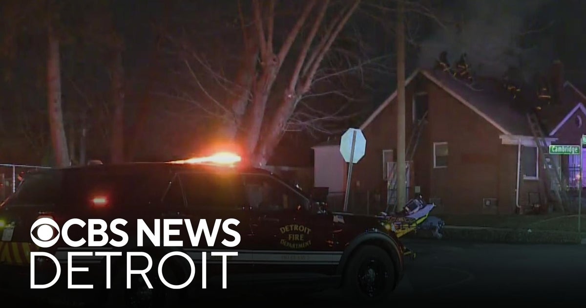 Investigation underway after house fire on Detroit's west side - CBS ...