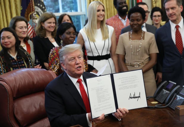 President Trump Signs Memorandum Launching The Women's Global Development And Prosperity Initiative