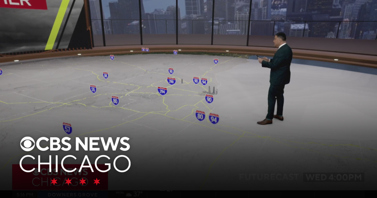 Winter storm coming to Chicago Wednesday - CBS Chicago