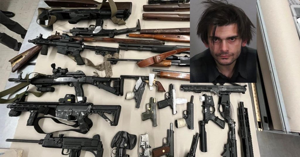 Illegal guns, bomb making materials seized from San Jose home, arrest made Illegal guns, bomb making materials seized from San Jose home, arrest made