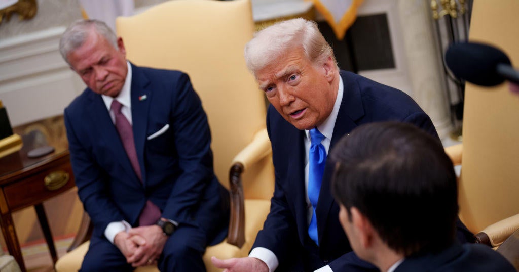 Trump, Gazze Planını Ürdün'ün Kralı Abdullah ile görüşmeye itti.