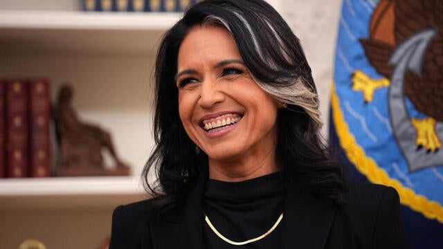 Tulsi Gabbard, nominee to be director of national intelligence, testifies in front of the Senate Intelligence in Washington, DC, United States on January 30, 2025. 