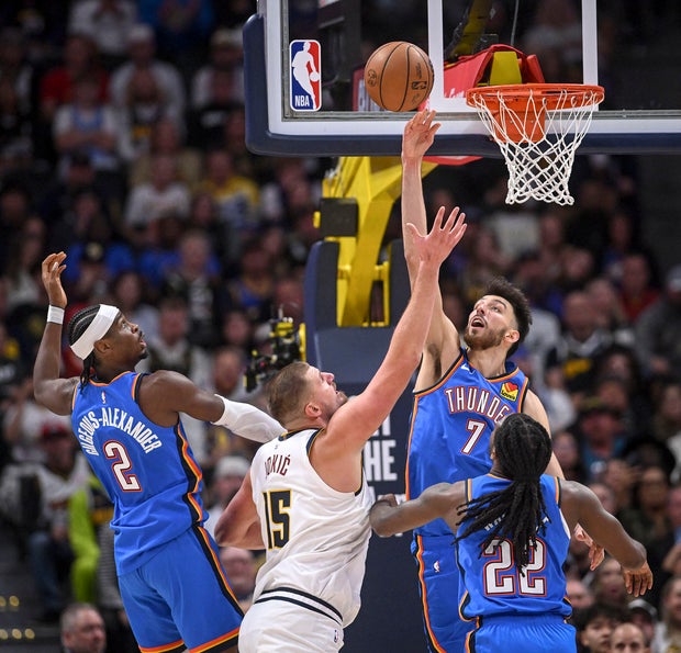 DENVER NUGGETS VS OKLAHOMA CITY THUNDER, NBA 