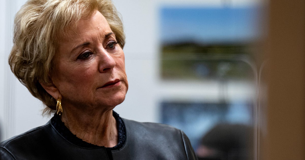 Department of Education in limbo amid Linda McMahons confirmation hearing  CBS News Department of Education in limbo amid Linda McMahons confirmation hearing  CBS News