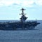 U.S. Navy aircraft carrier collides with merchant vessel near Egypt