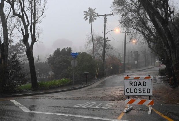 Rain, Flooding and Mud in Altadena 