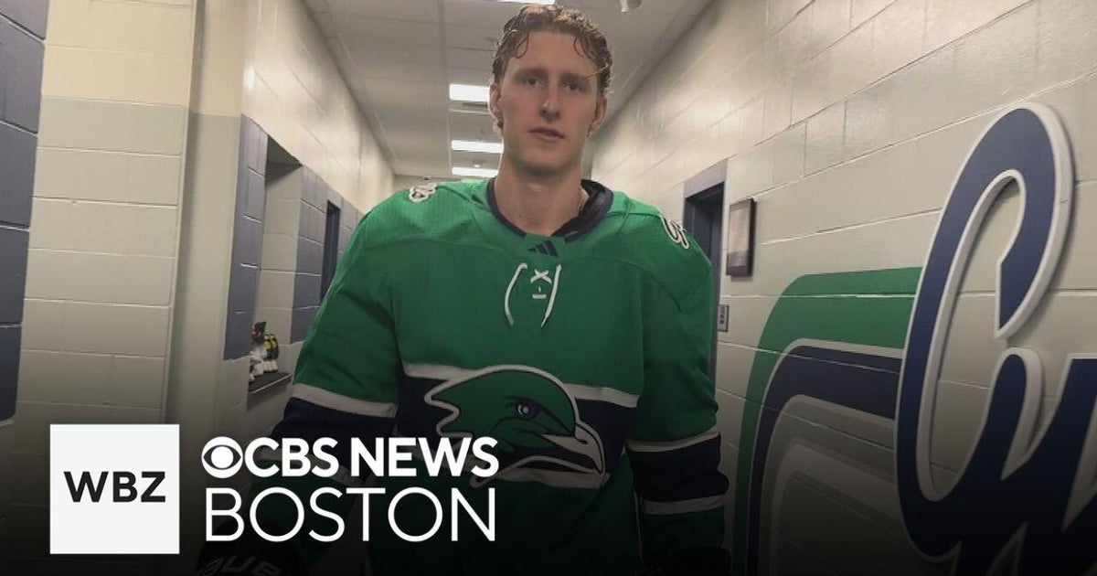 Endicott hockey player Jack Smiley to play first game 3 years after stroke