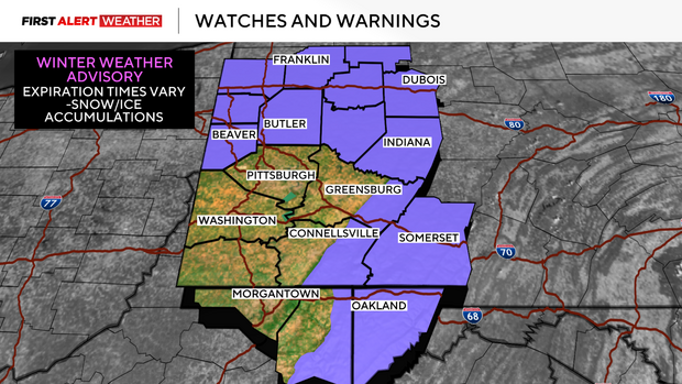 Snow, rain, strong winds expected at various times this weekend First