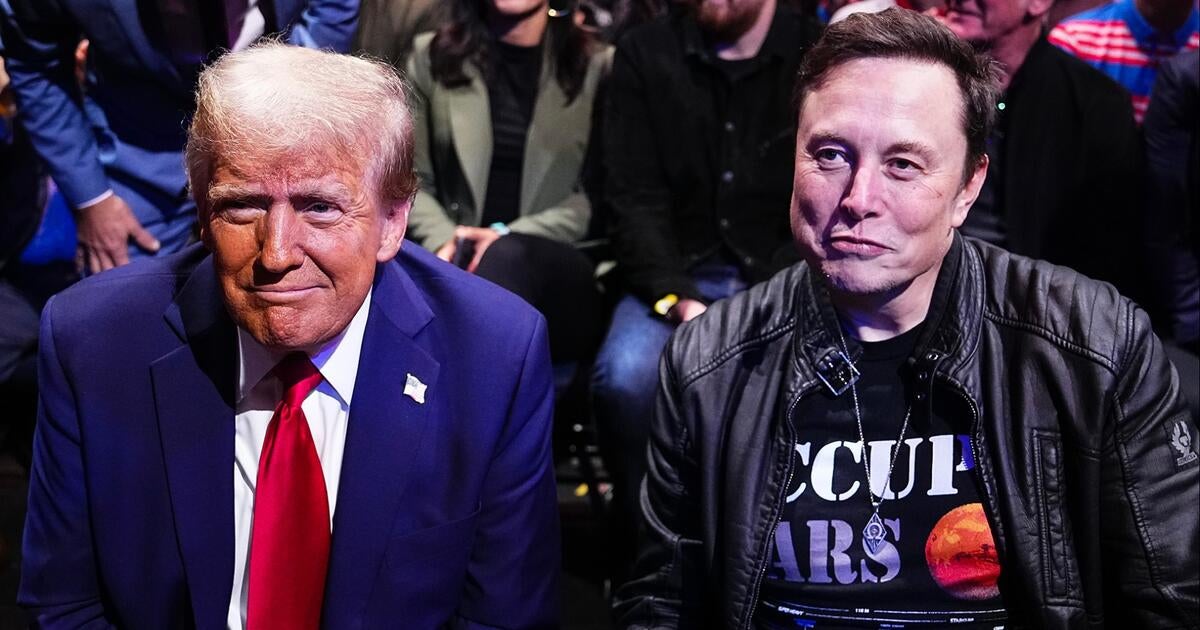 Trump accuses media of trying to drive him and Musk apart