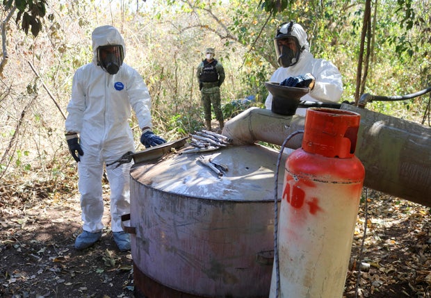 Mexico seizes over 4 tonnes of methamphetamines