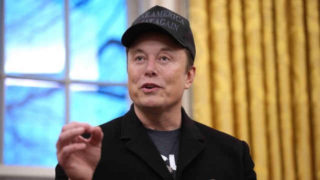 Elon Musk Joins President Trump For Signing Executive Orders In The Oval Office