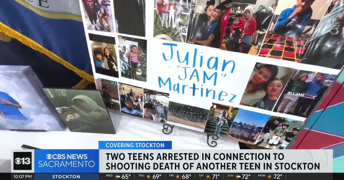 2 arrested in shooting death of teen in Stockton park - CBS Sacramento