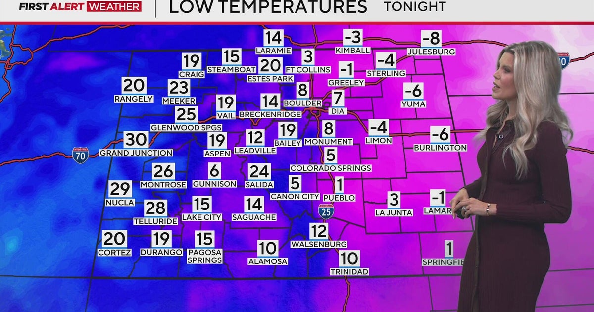 Another bitter night and more snow this week before a weekend warm up ...