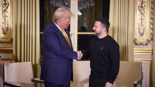 Ukrainian President Zelensky Meets With Donald Trump In New York City 