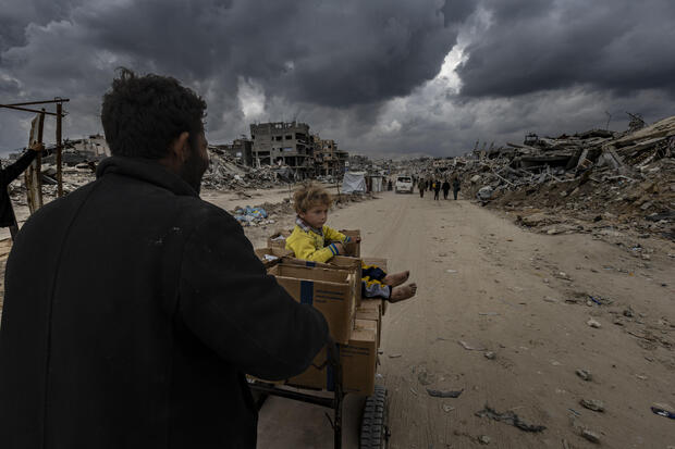 Daily life in Gaza's Jabalia Refugee Camp after Israeli attacks 