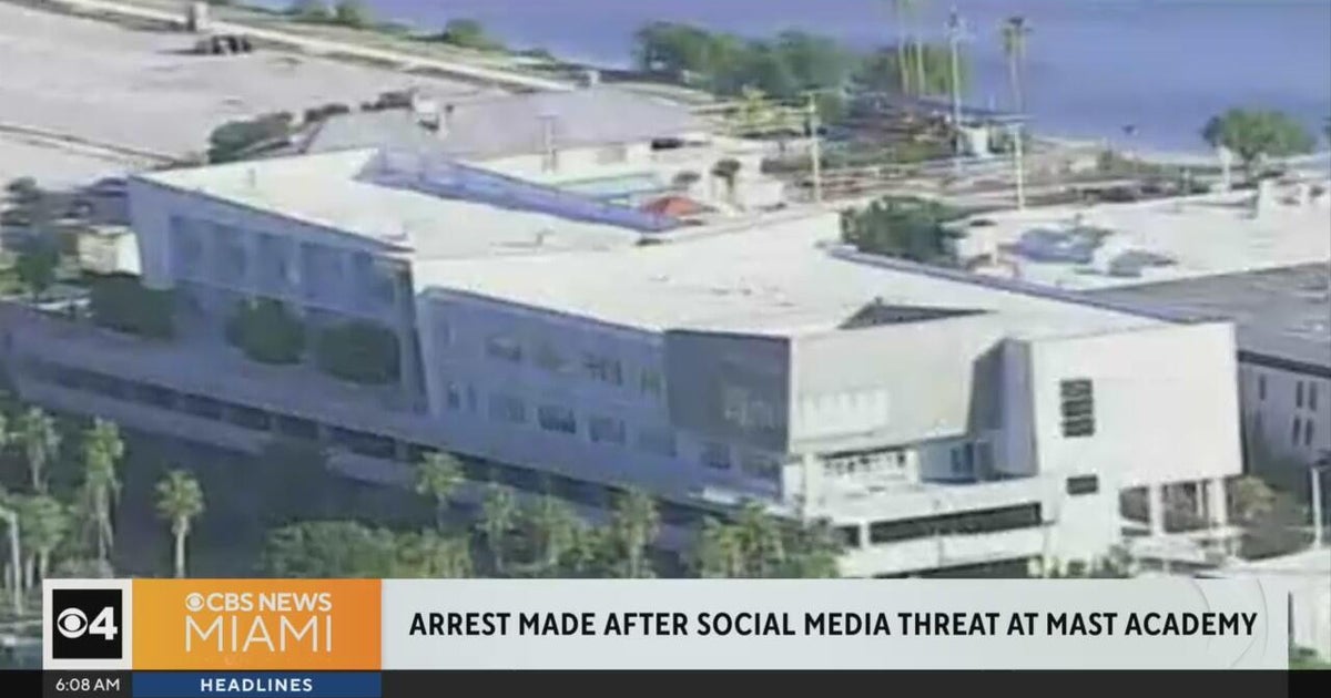 Arrest made after social media threat against MAST Academy, school district says Arrest made after social media threat against MAST Academy, school district says