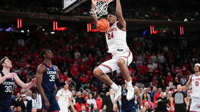 UConn St Johns Basketball 