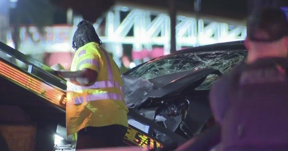 5 people hurt in Davie crash involving Fort Lauderdale police officer