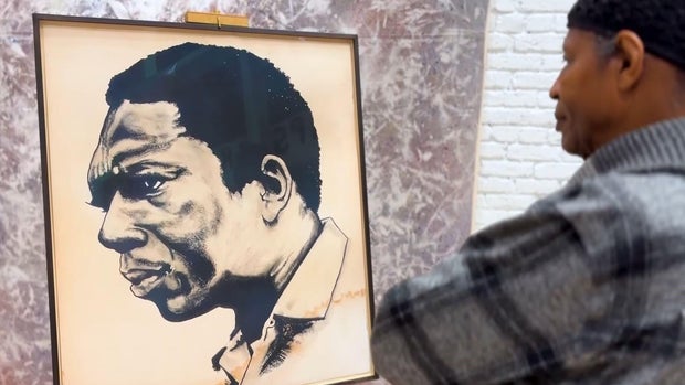 John Coltrane painting