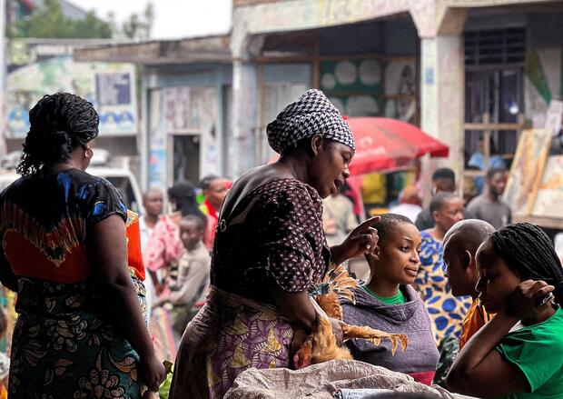 DR CONGO-GOMA-DAILY LIFE-MARKET 