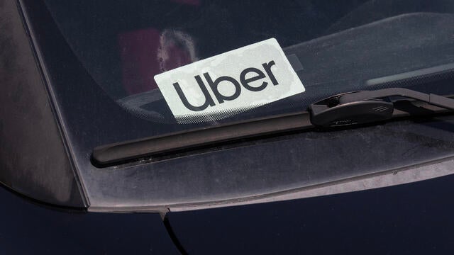 Uber Car sticker 