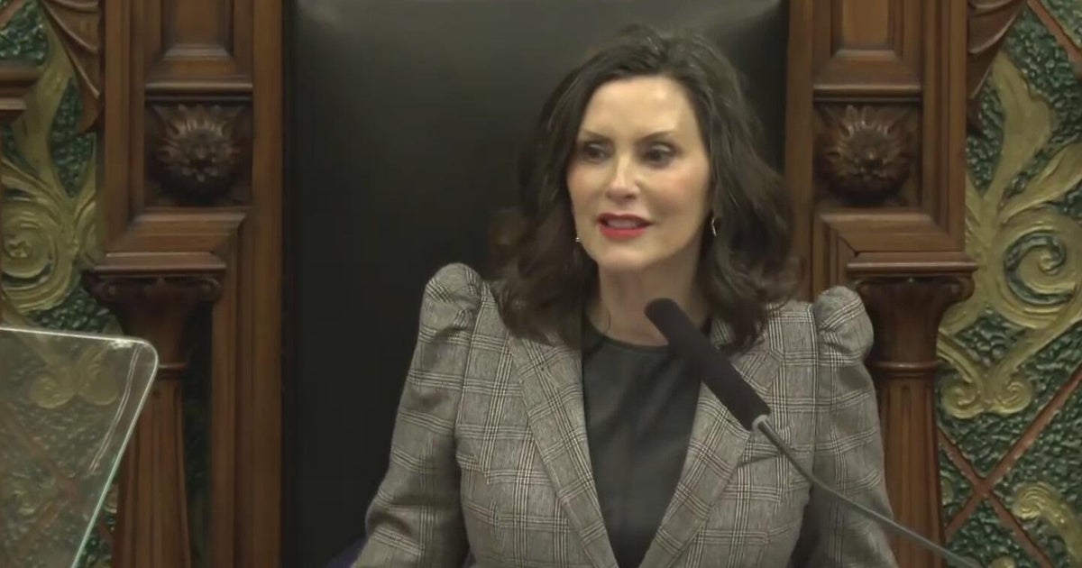 Michigan Gov. Whitmer delivers 2025 State of the State address - CBS ...