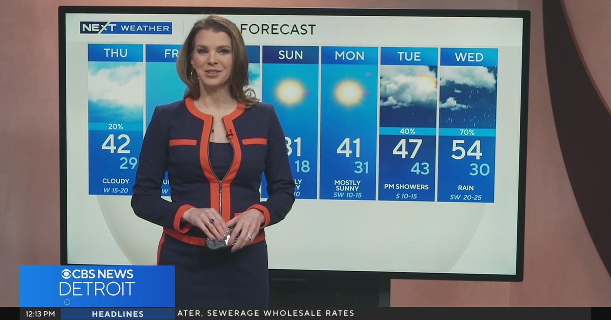 Mild Temperatures Continue This Week - CBS Detroit