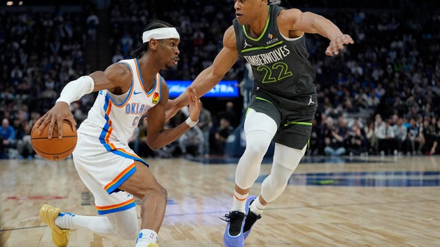 Thunder Timberwolves Basketball