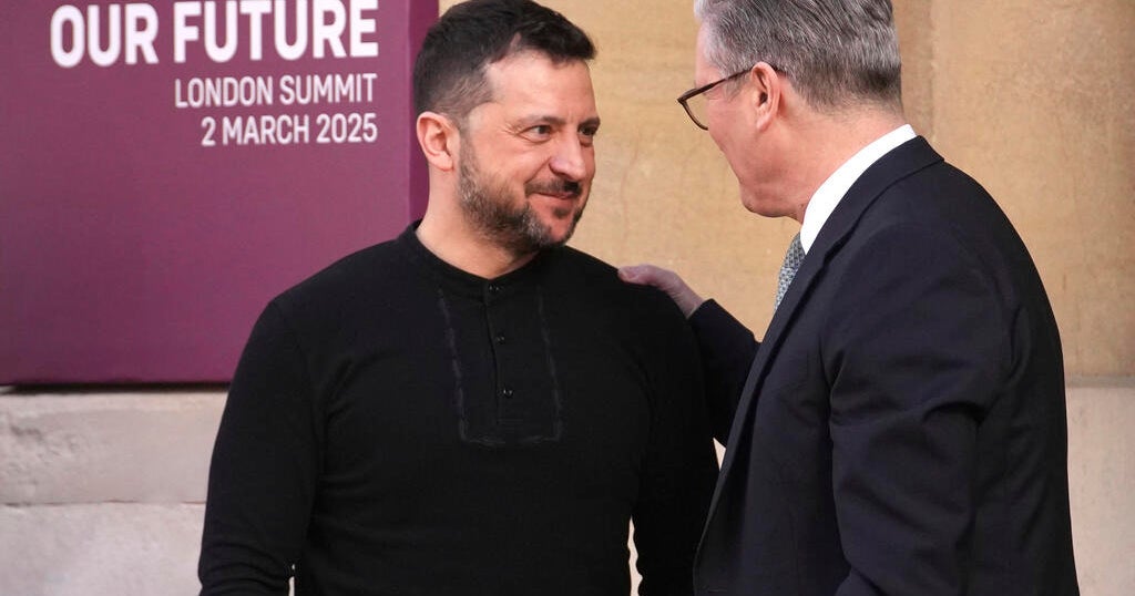 Avrupalı liderler, Oval Ofis Tozu'ndan sonra Ukrayna'ya destek vermek için zirveye ev sahipliği yapıyor