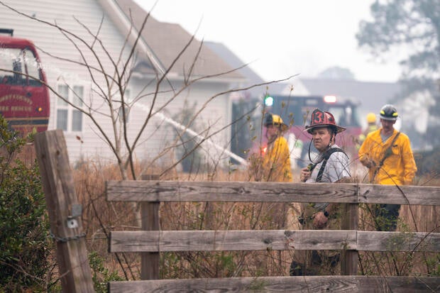 Wildfire In South Carolina Forces Evacuations 