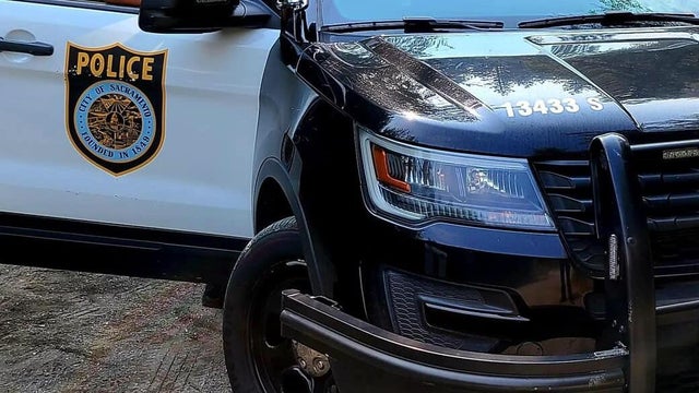 Sacramento police car patrol vehicle generic