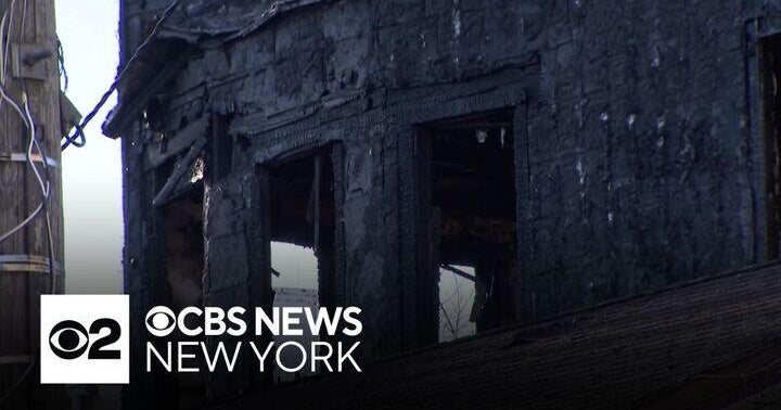 High winds fuel flames of fire that spread to several homes in Jersey ...