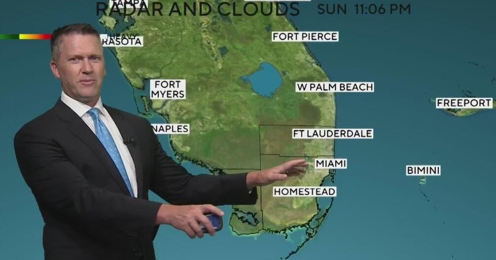 South Florida Weather for Sunday 3/02/2025 11PM - CBS Miami