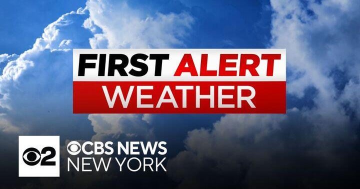 First Alert Weather: Sunny and 52 on Tuesday, but a mess coming on Wednesday - CBS New York