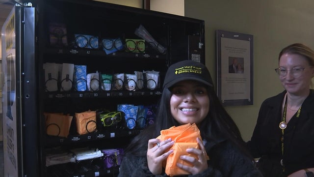 Community College of Philadelphia's new vending machine offers free reproductive health supplies 