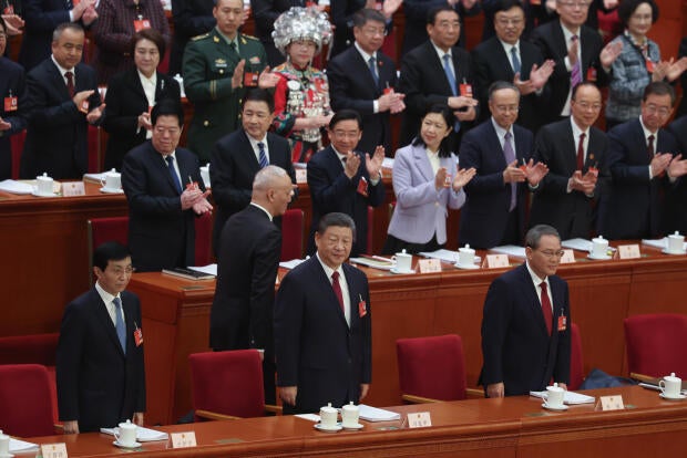 China's Leadership Holds Annual Two Sessions Political Meetings - NPC 