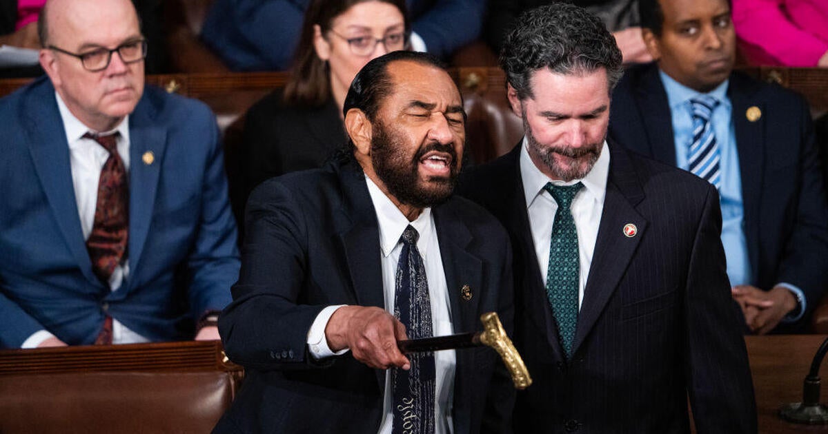 House GOP moves to censure Rep. Al Green for disrupting Trump speech